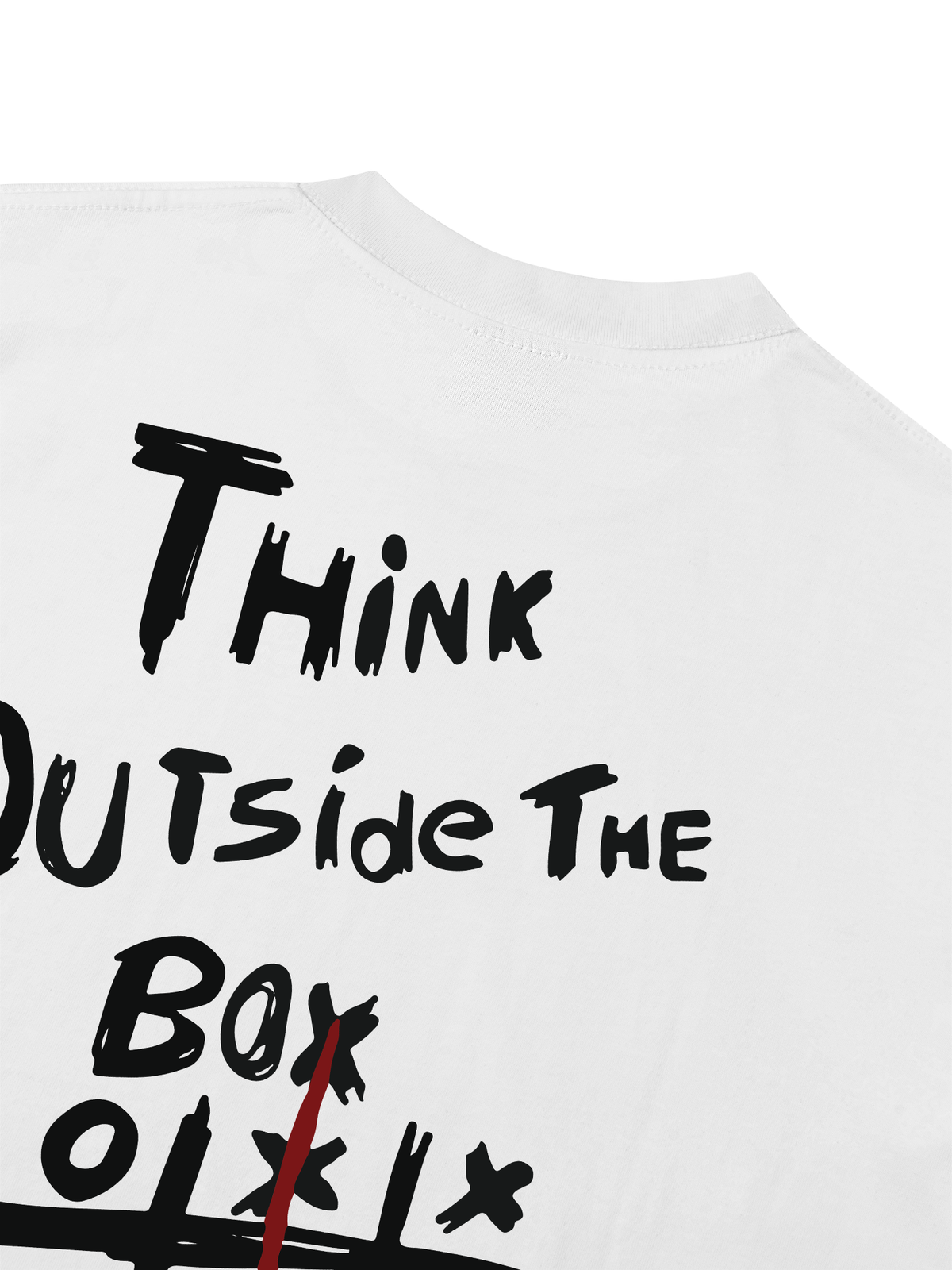 Áo Thun Boxy Think Outside The Box
