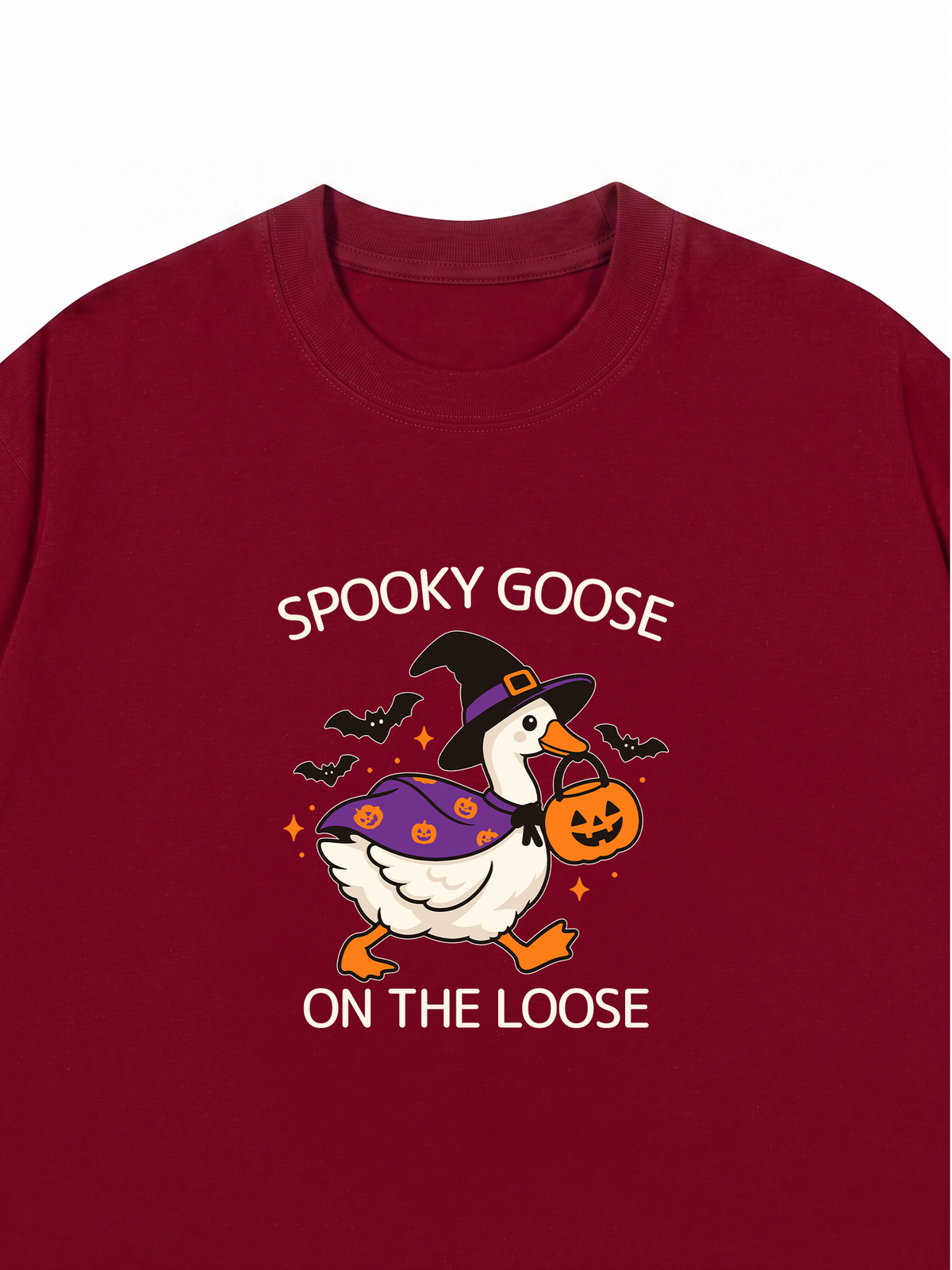 Áo Thun Relaxed Fit Spooky Goose