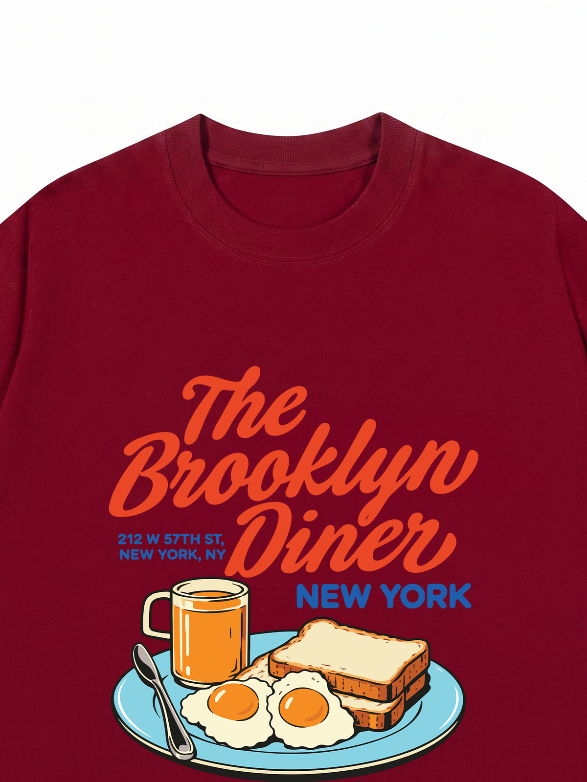Áo Thun Relaxed Fit Brooklyn Dinner