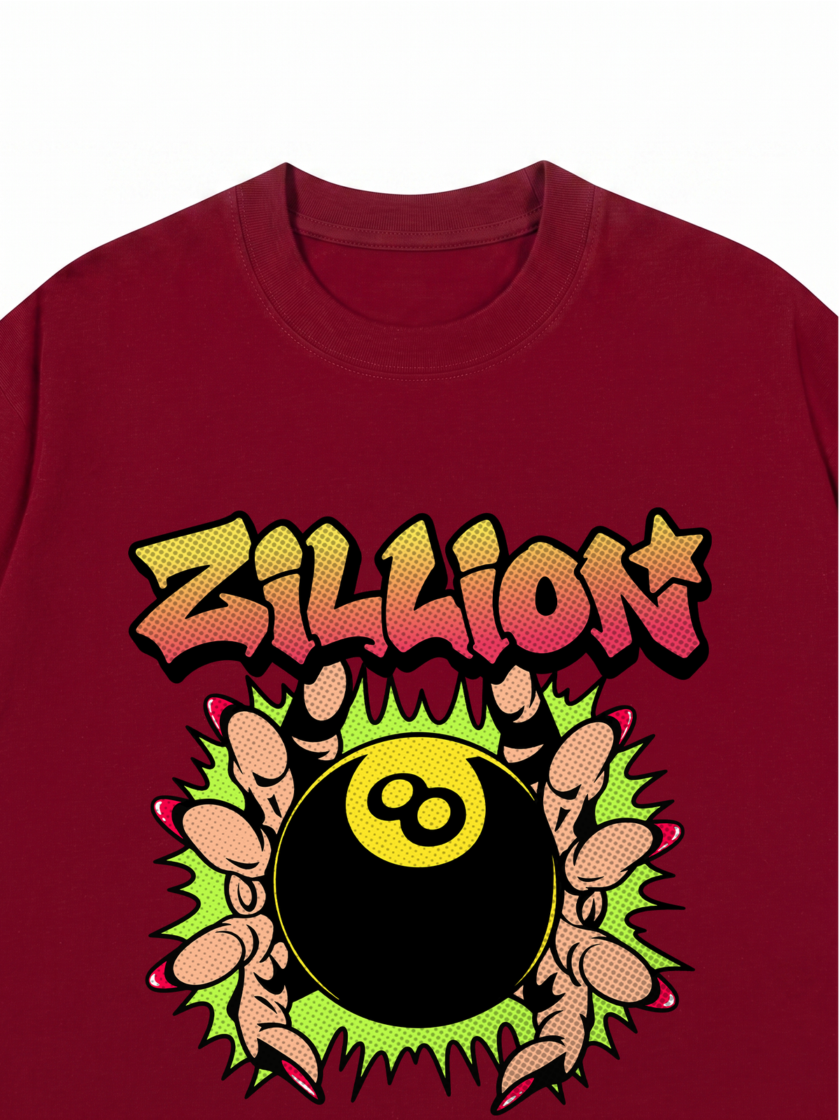 Áo Thun Relaxed Fit Witchy Hands 8-Ball