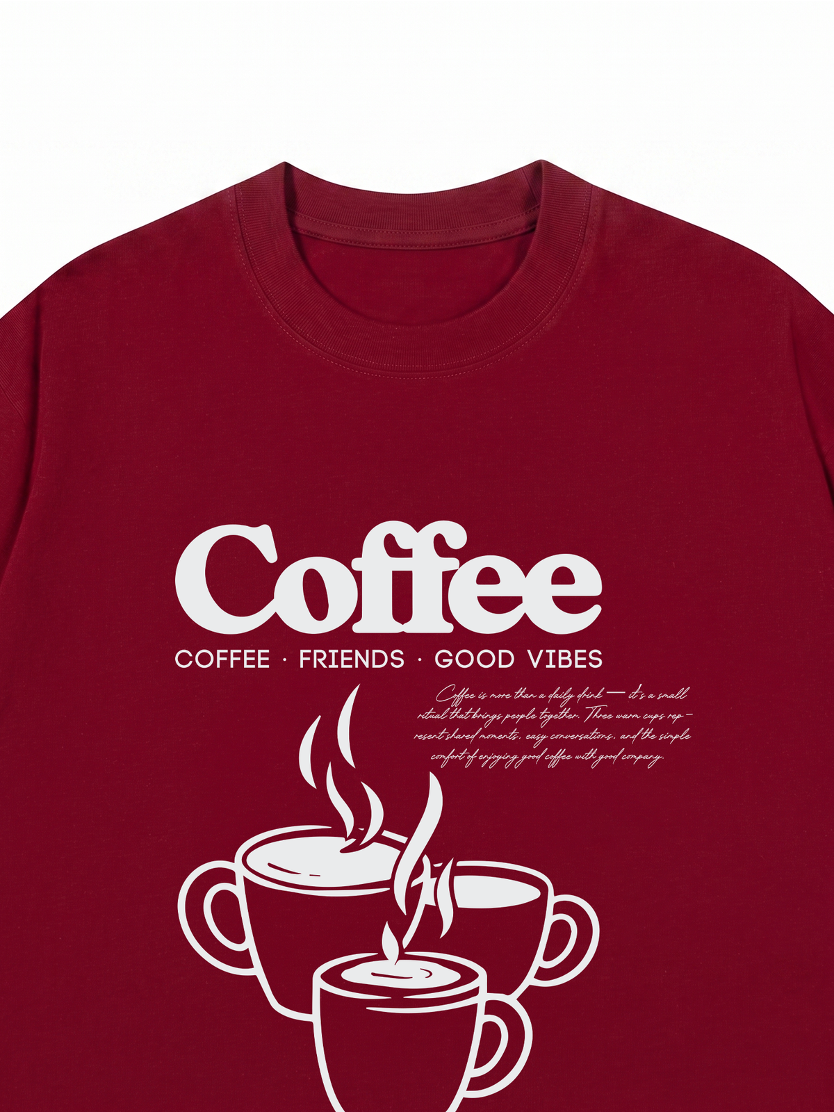 Áo Thun Relaxed Fit Coffee