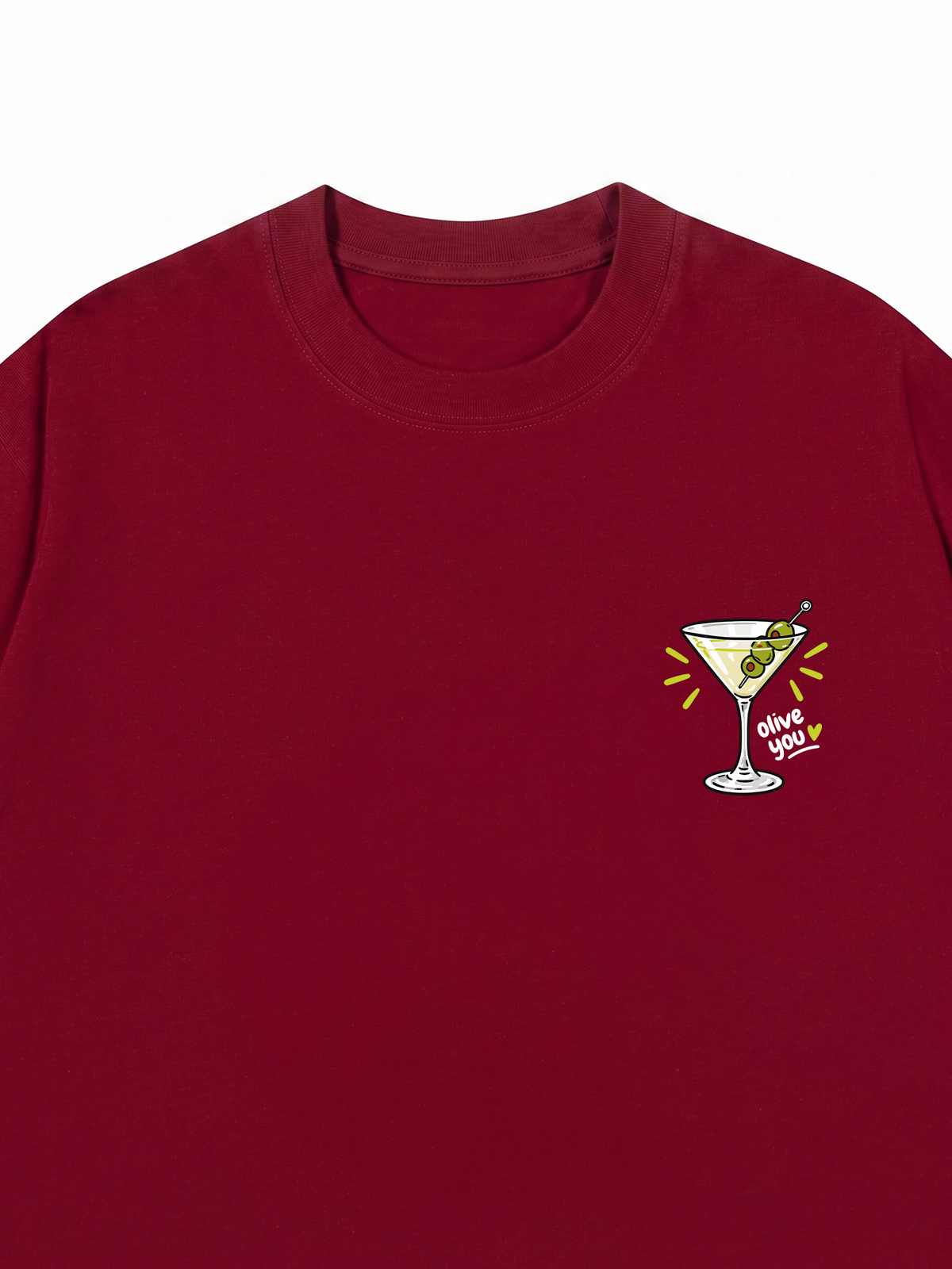 Áo Thun Relaxed Fit Martini Olive You