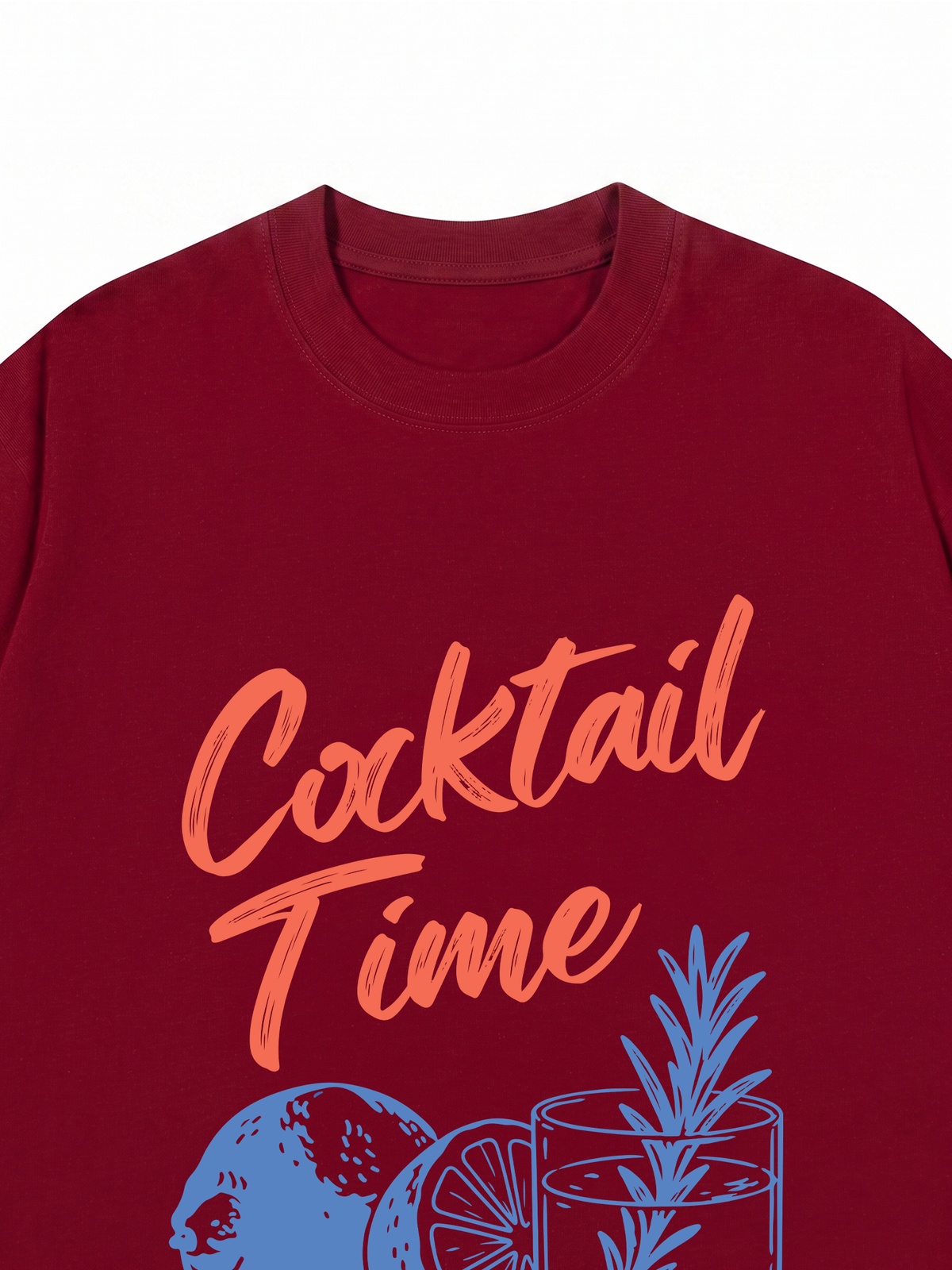 Áo Thun Relaxed Fit Cocktail Time