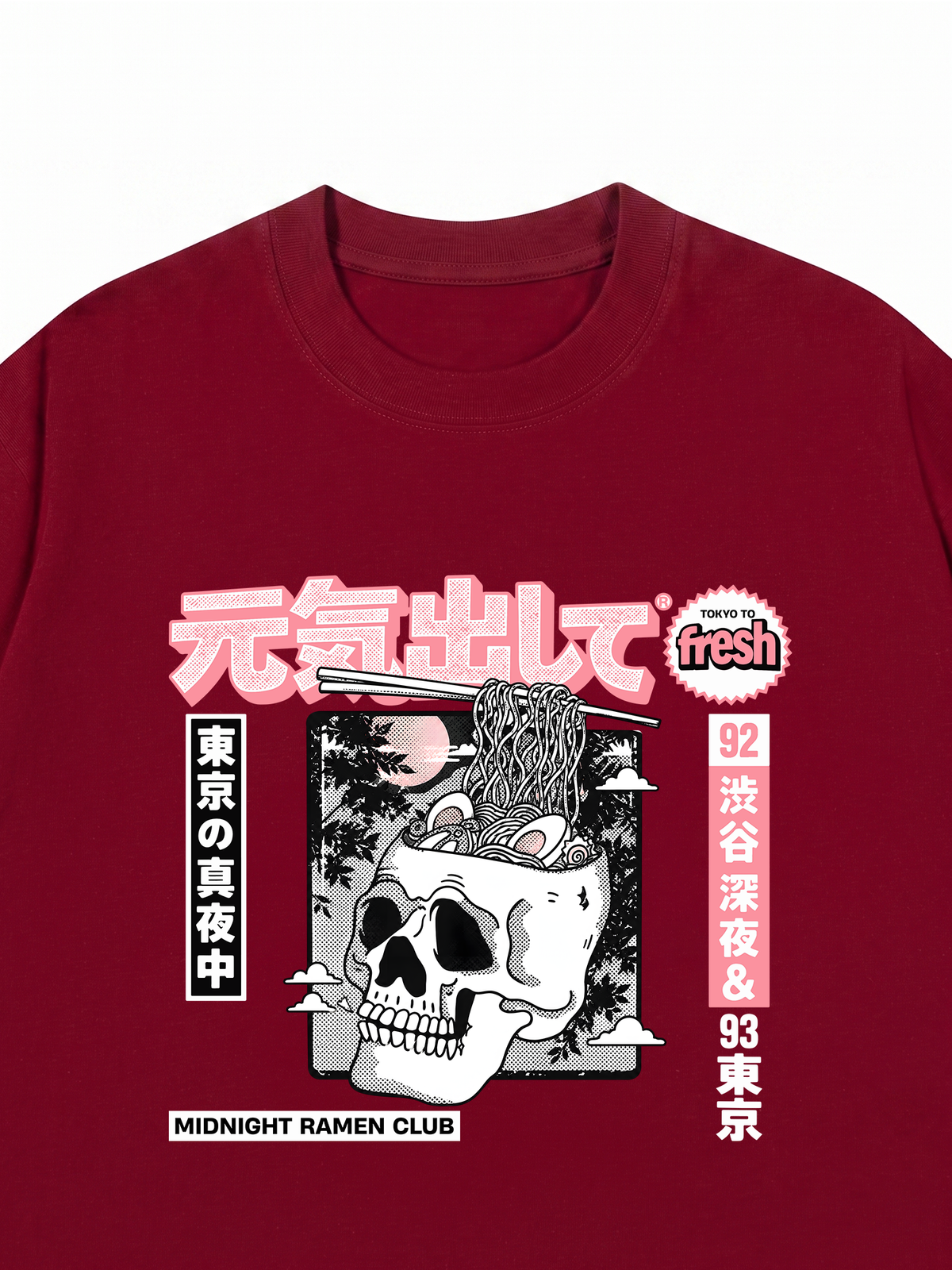 Áo Thun Relaxed Fit Midnight Ramen Club