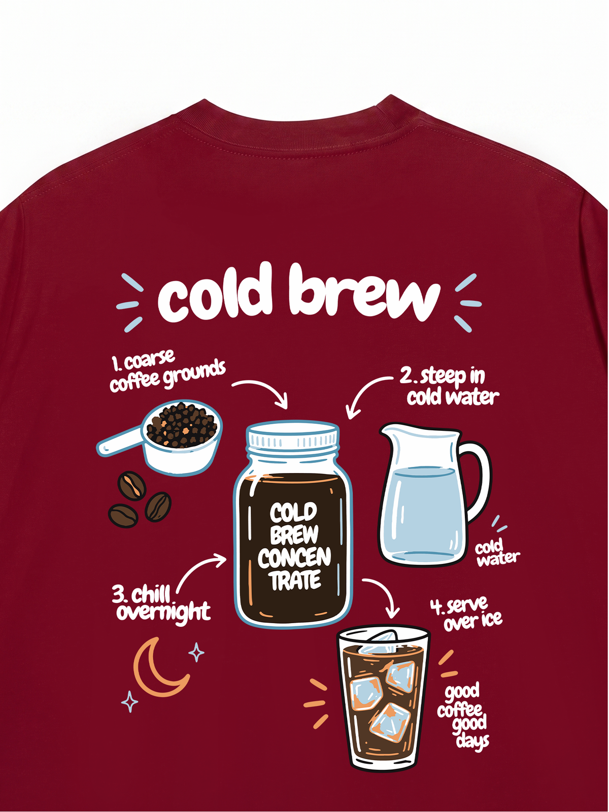 Áo Thun Relaxed Fit Cold Brew Club