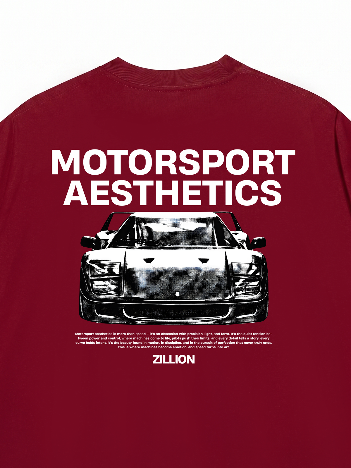 Áo Thun Relaxed Fit Motorsport Aesthetics