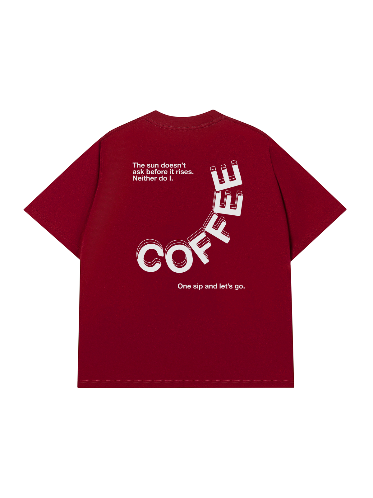 Áo Thun Relaxed Fit Coffee Lover Club