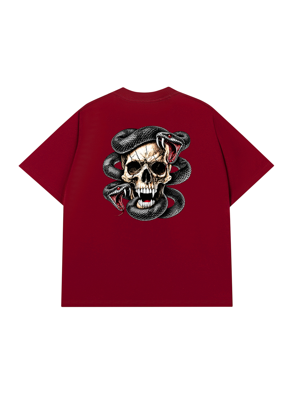 Áo Thun Relaxed Fit Viper Skull