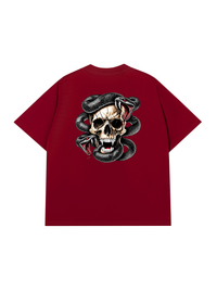 Áo Thun Relaxed Fit Viper Skull