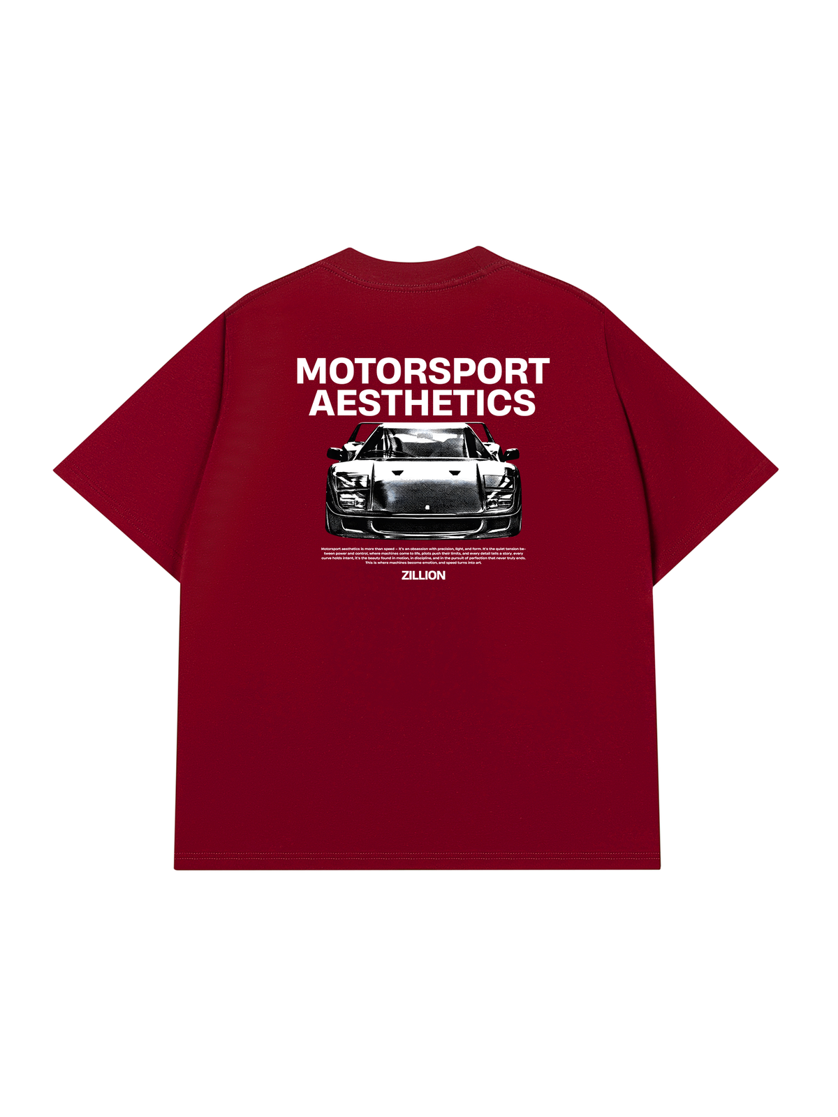 Áo Thun Relaxed Fit Motorsport Aesthetics