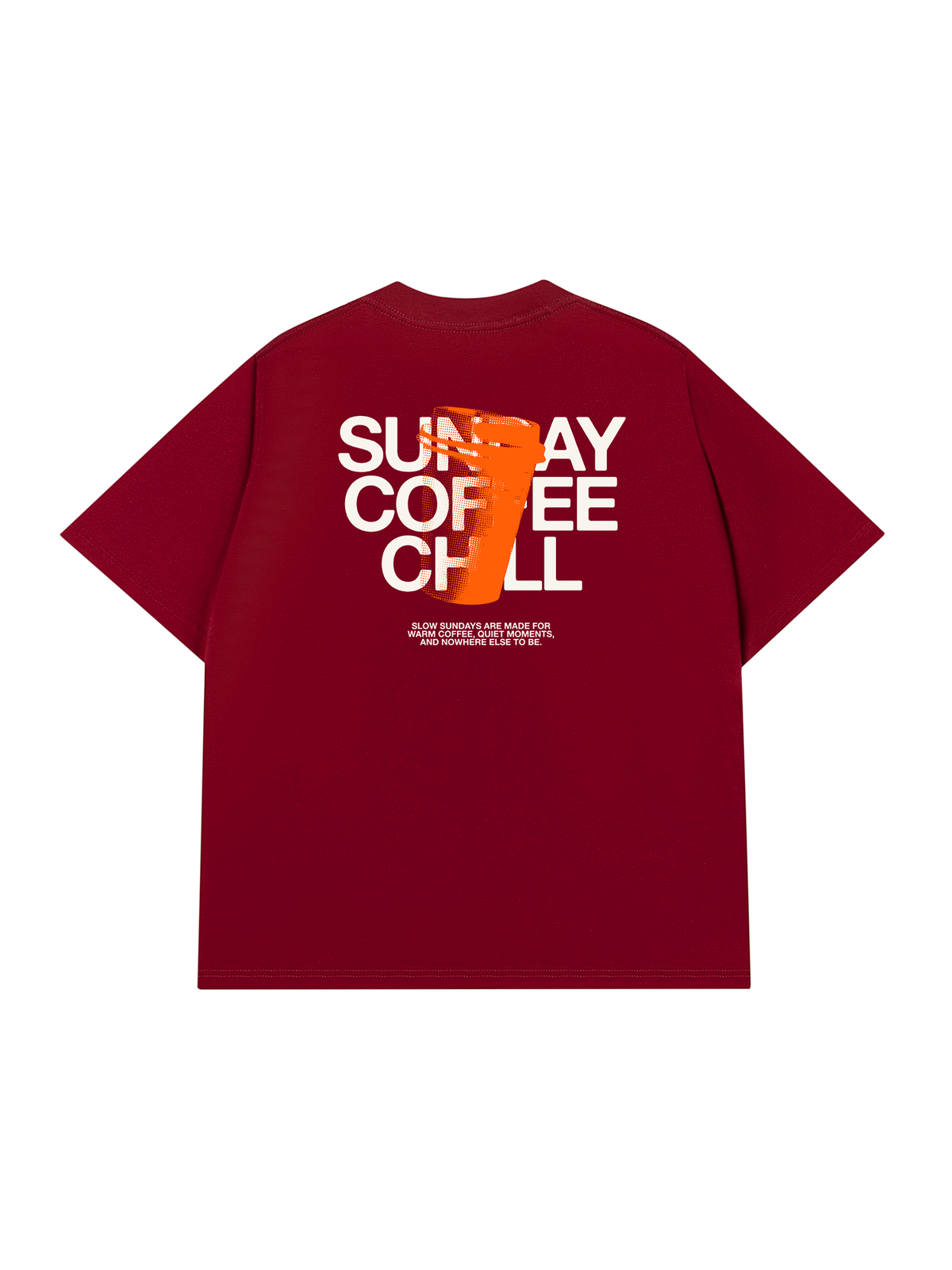 Áo Thun Relaxed Fit Sunday Coffee Chill