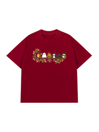 Áo Thun Relaxed Fit Halloween Birds Lineup