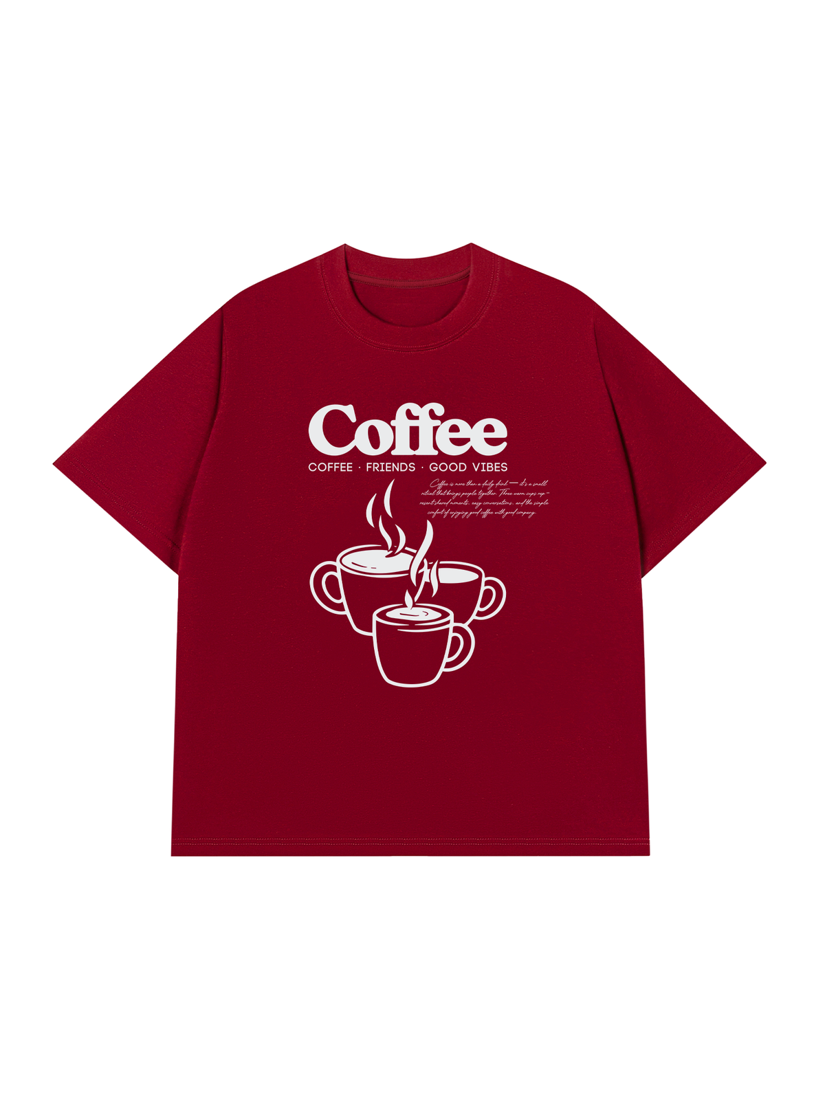 Áo Thun Relaxed Fit Coffee