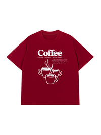 Áo Thun Relaxed Fit Coffee