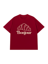 Áo Thun Relaxed Fit Bonjour