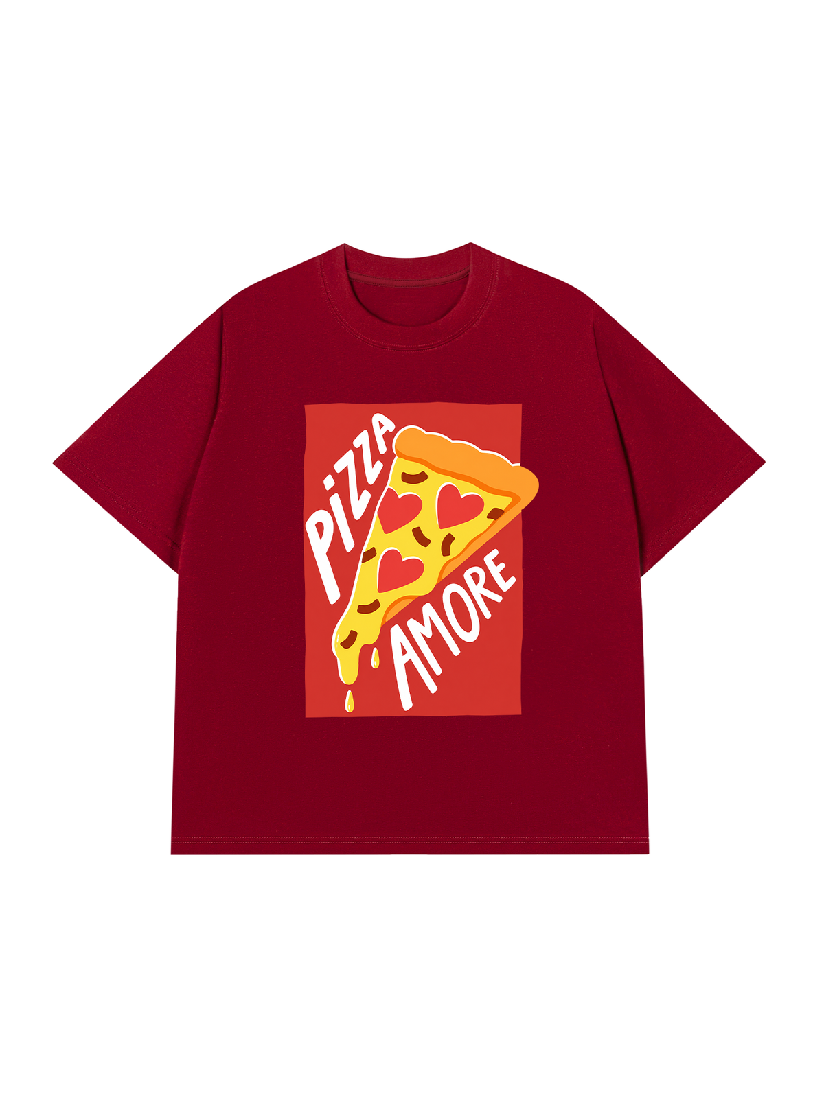 Áo Thun Relaxed Fit Pizza Amore