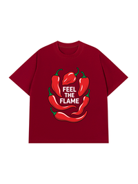 Áo Thun Relaxed Fit Feel The Flame