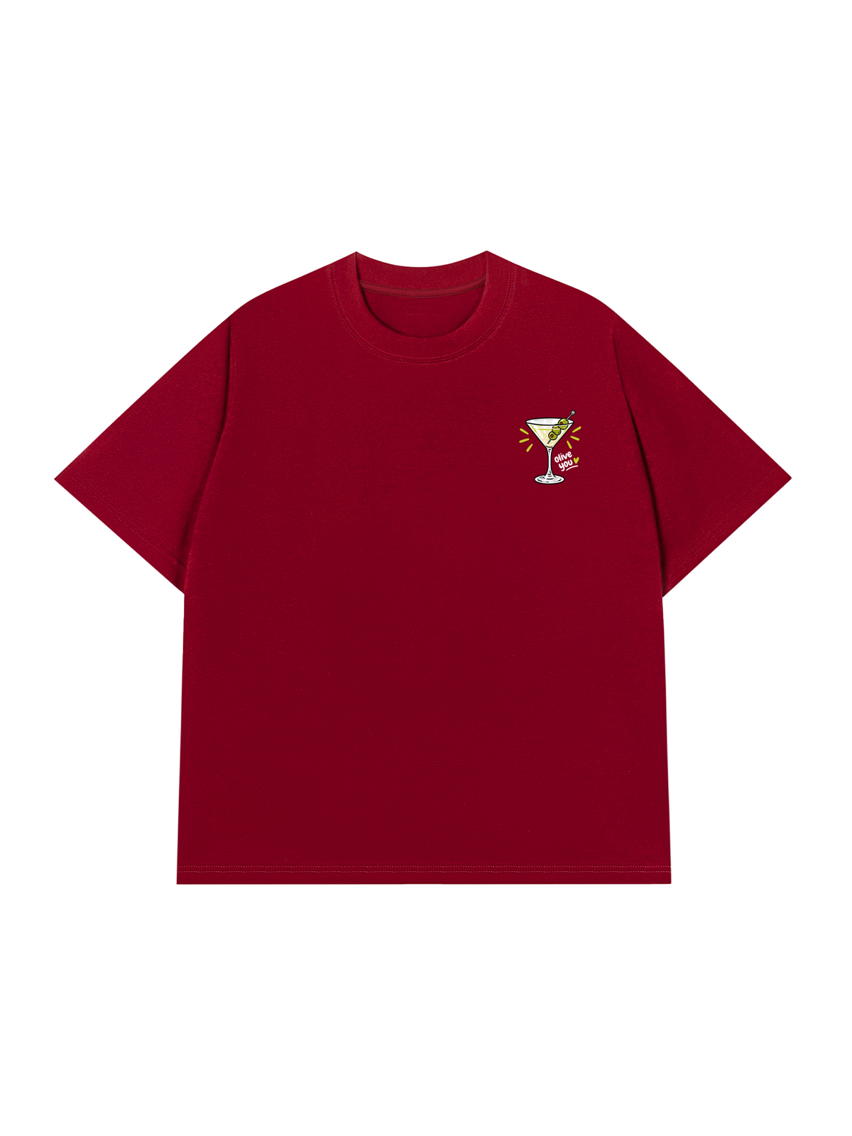 Áo Thun Relaxed Fit Martini Olive You