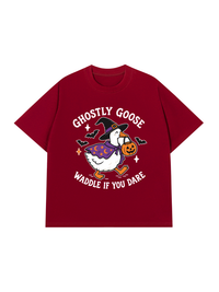 Áo Thun Relaxed Fit Ghostly Goose