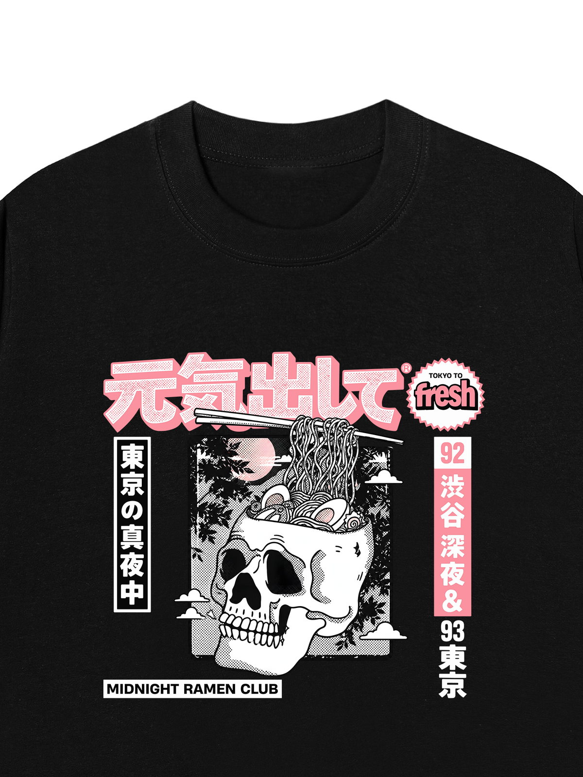 Áo Thun Relaxed Fit Midnight Ramen Club