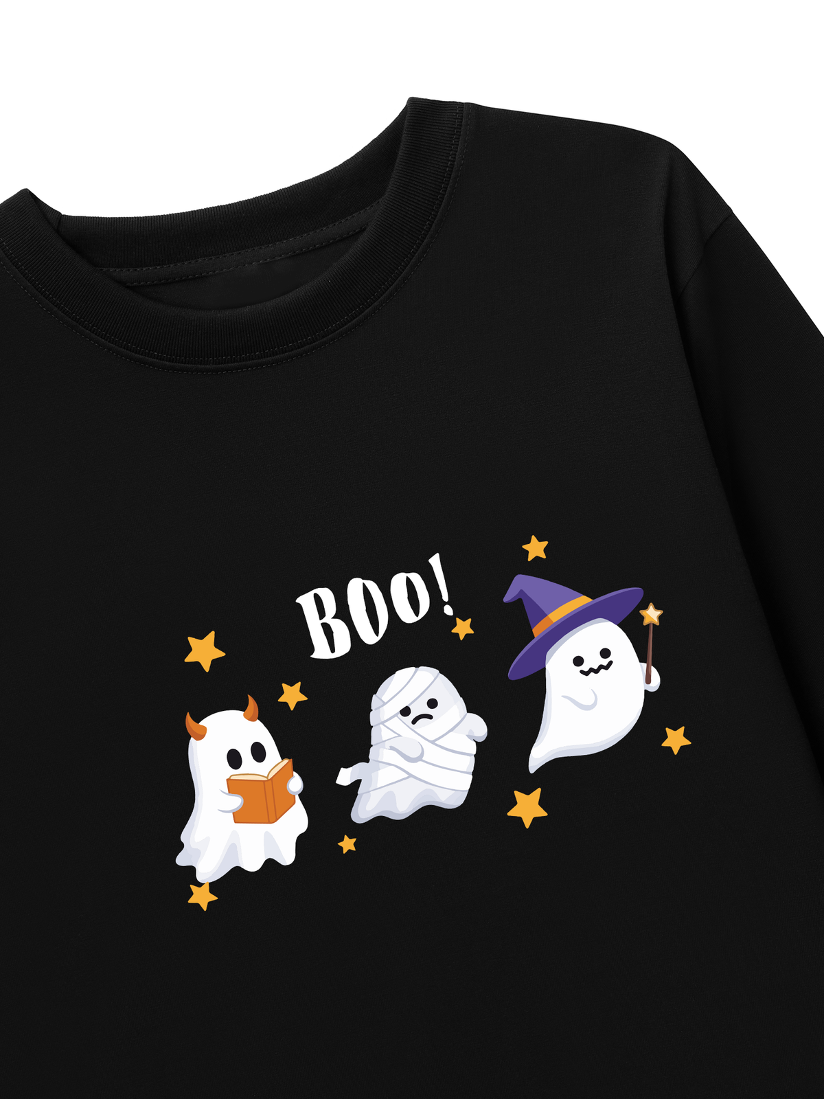 Áo Thun Dài Tay BOO! Ghosts