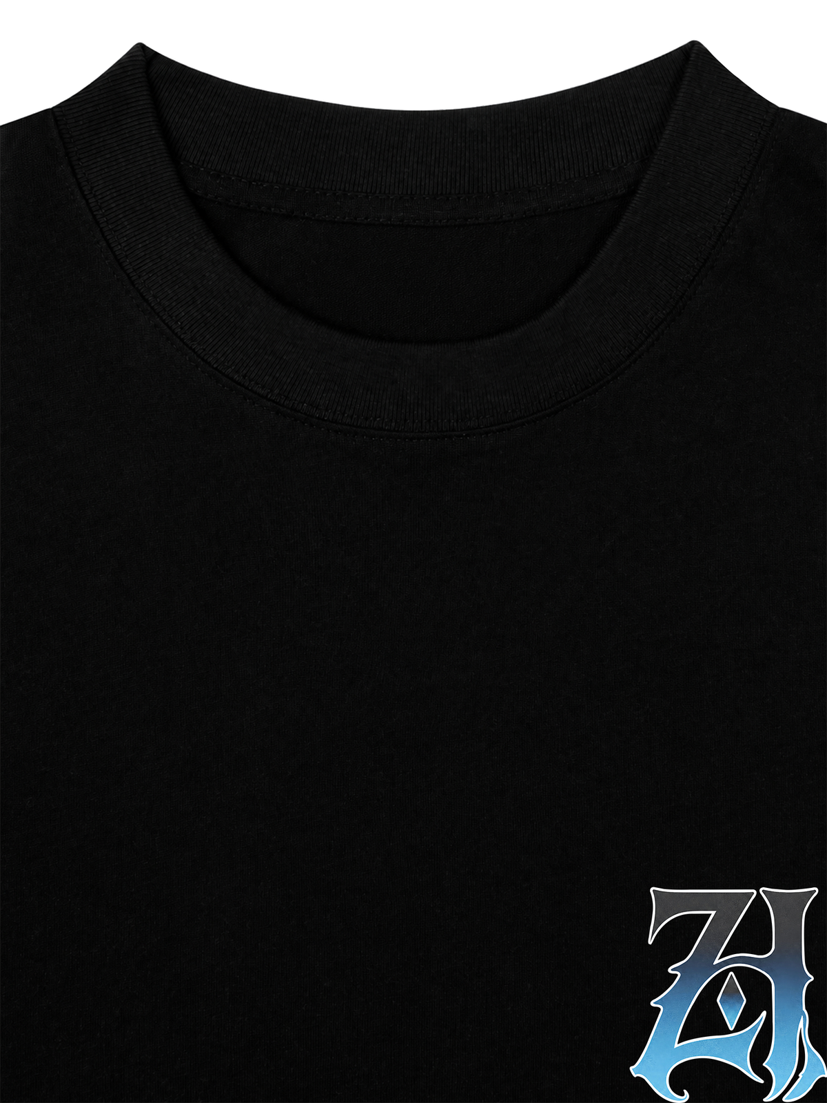 Áo Thun Boxy Hidden Meaning Zillion Black Blue Bandana