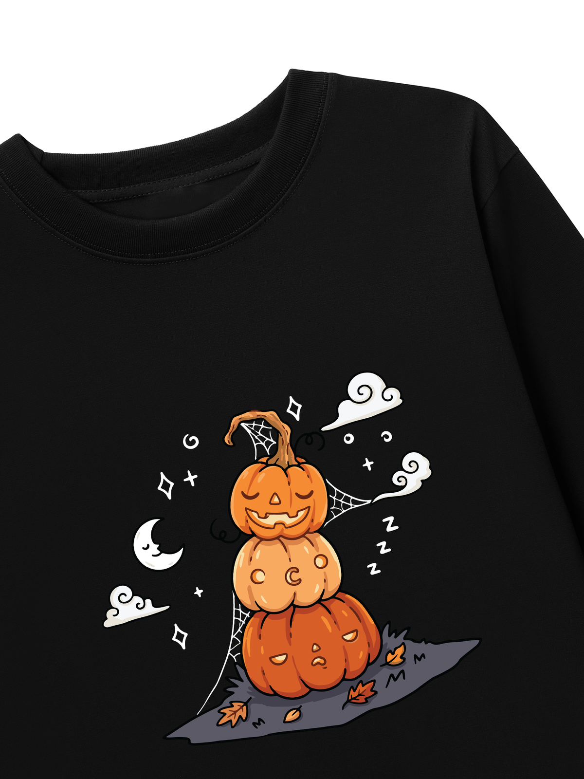 Áo Thun Dài Tay Sleepy Pumpkins