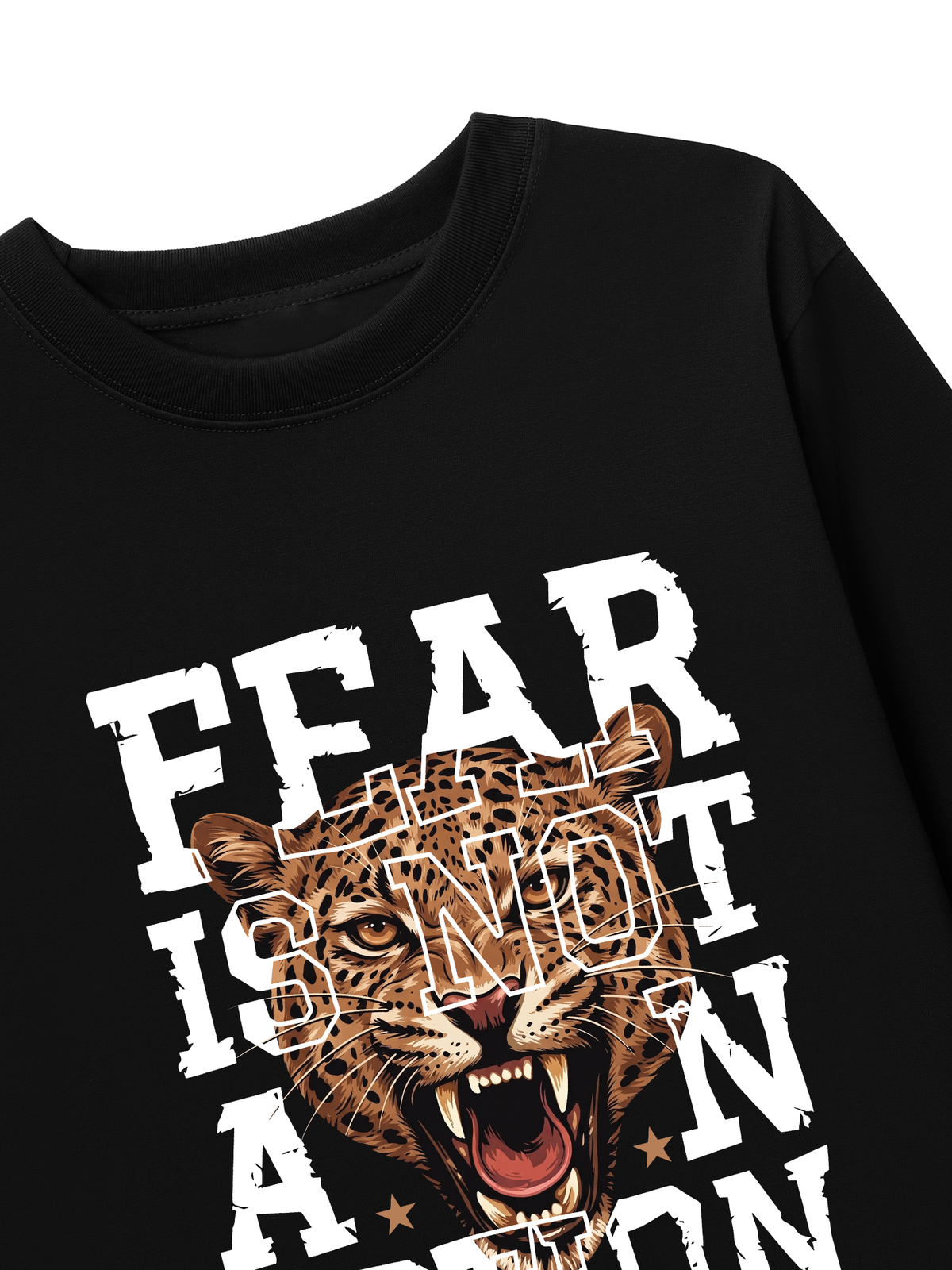 Áo Thun Dài Tay Fear Is Not An Option