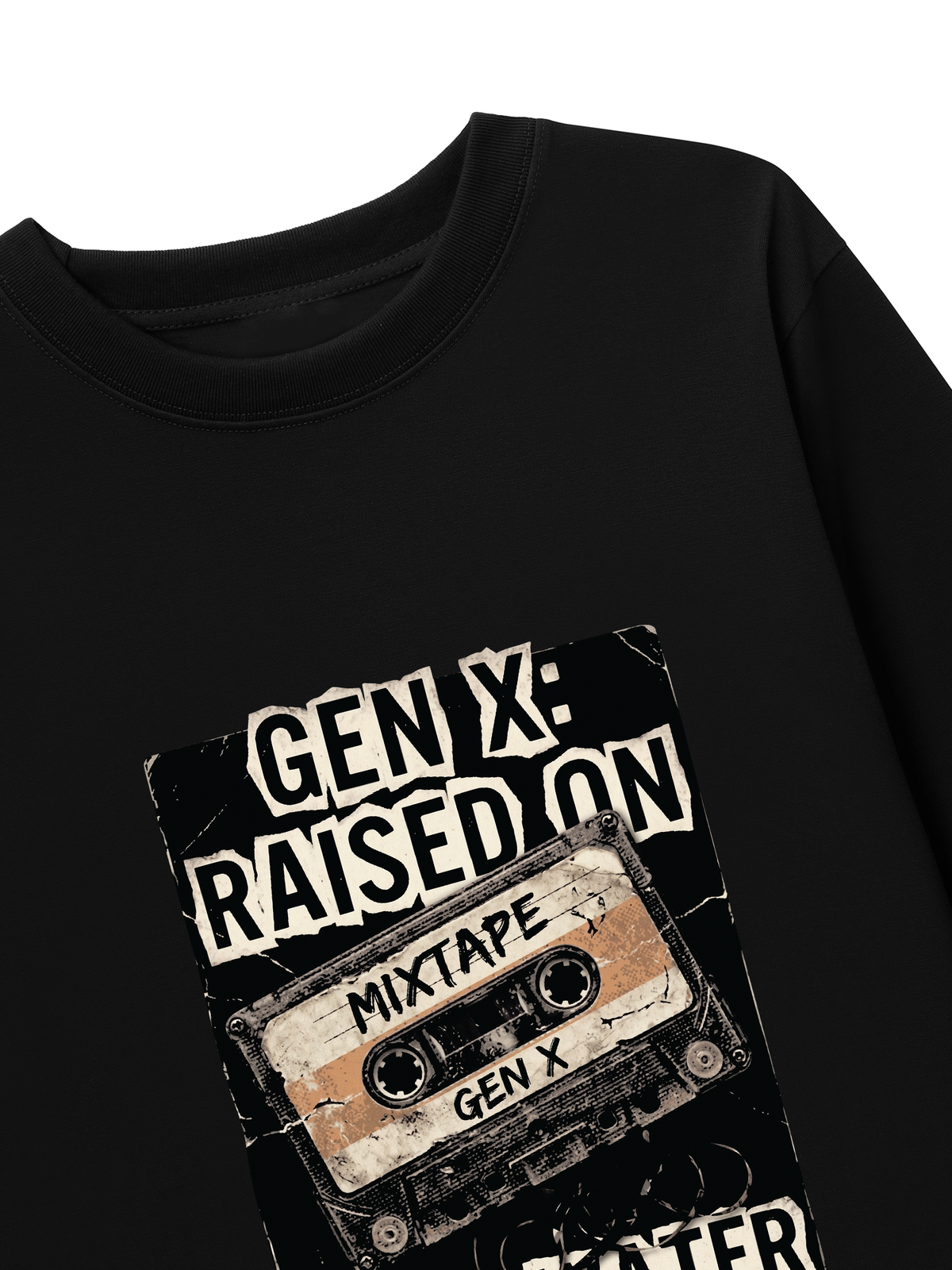 Áo Thun Dài Tay Gen X Raised On