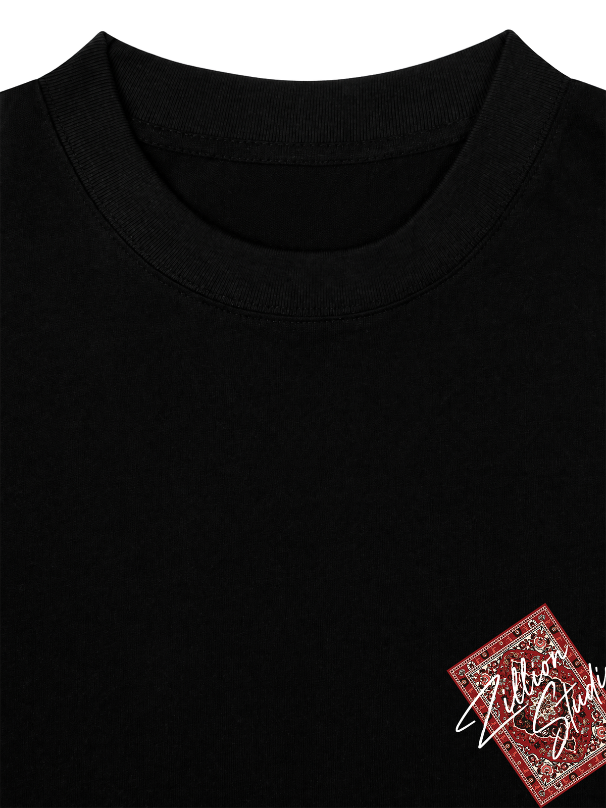 Áo Thun Boxy Hidden Meaning Zillion Red Bandana