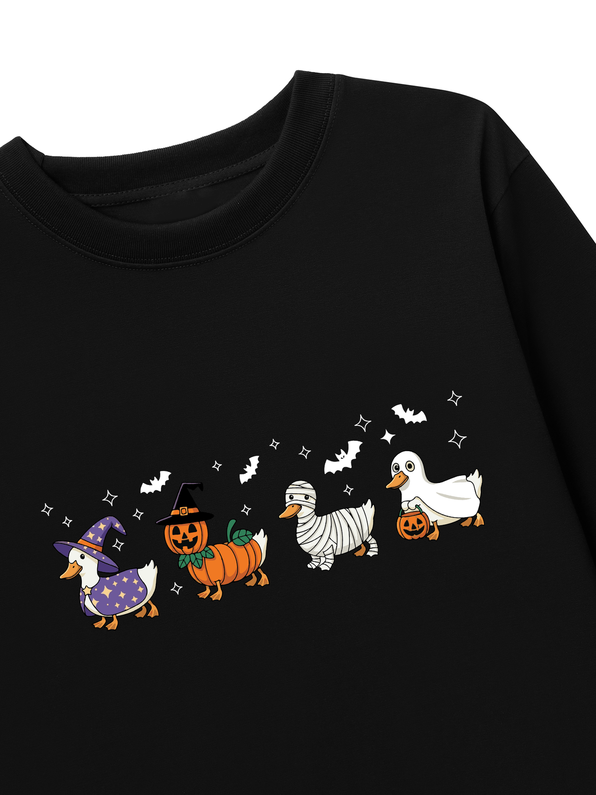 Áo Thun Dài Tay Spooky Ducks