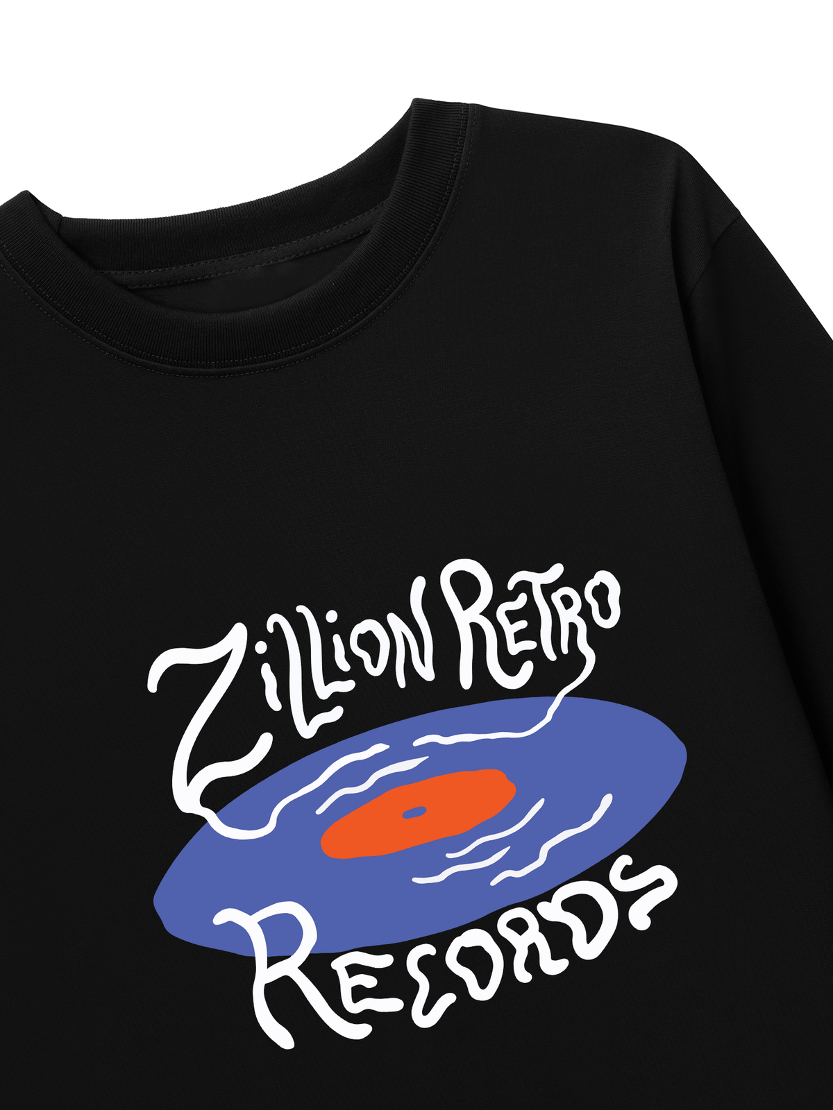 Áo Thun Dài Tay Zillion Retro Records