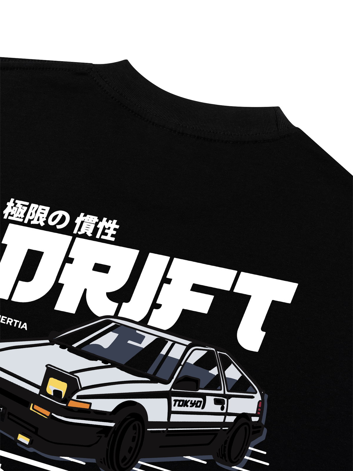 Áo Thun Boxy Car Drift