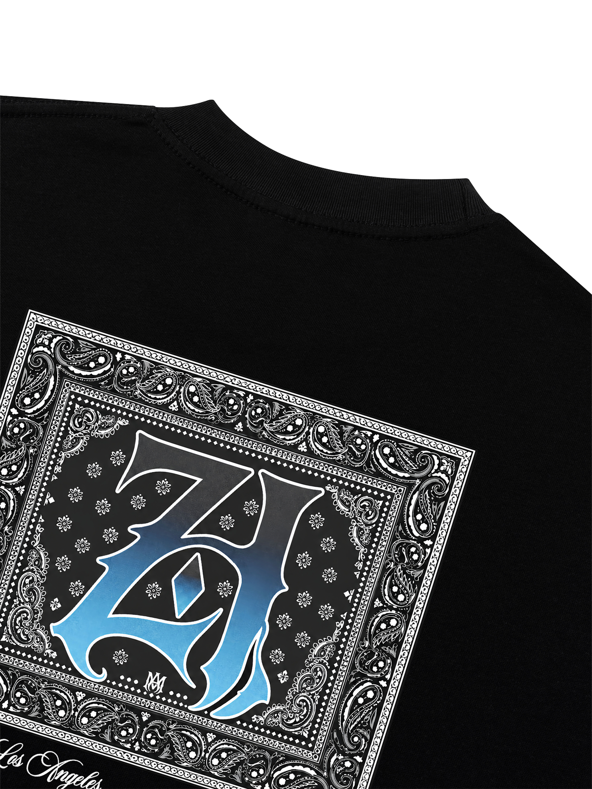 Áo Thun Boxy Hidden Meaning Zillion Black Blue Bandana