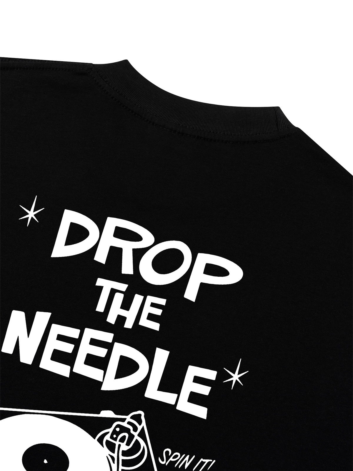 Áo Thun Boxy Drop The Needle