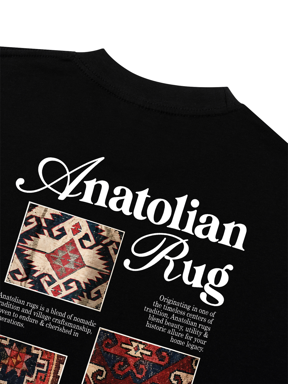Áo Thun Boxy Anatolian Rug
