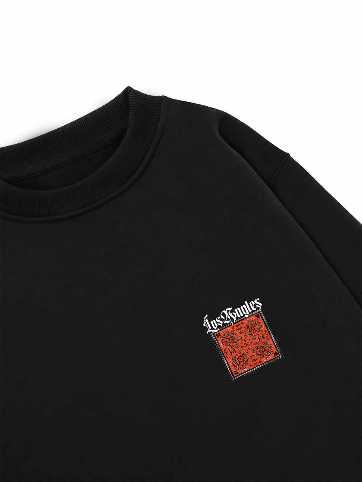 Áo Sweater Nỉ Hai Da Los Angeles