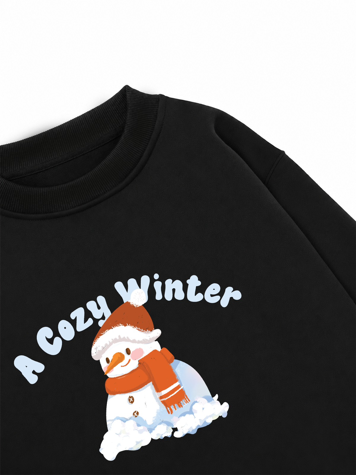 Áo Sweater Nỉ Hai Da A Cozy Winter