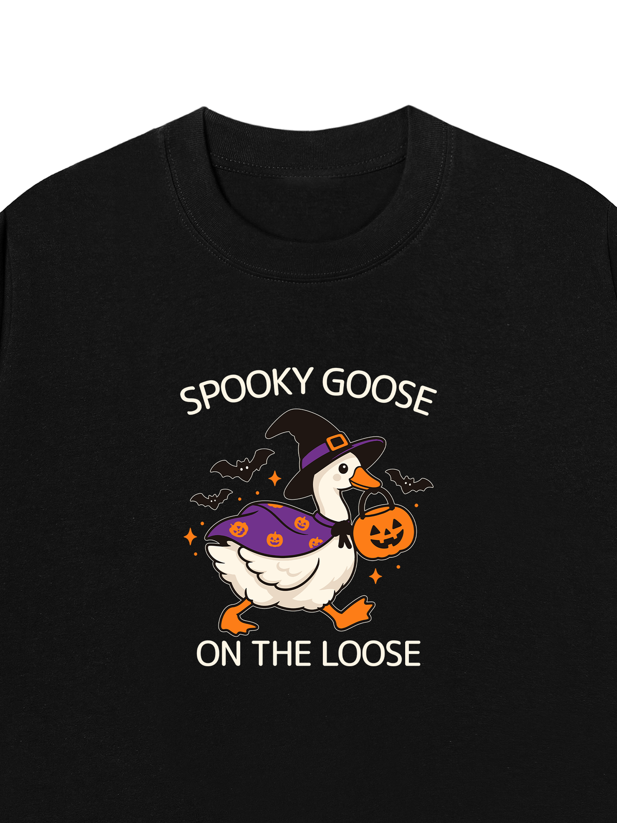 Áo Thun Relaxed Fit Spooky Goose
