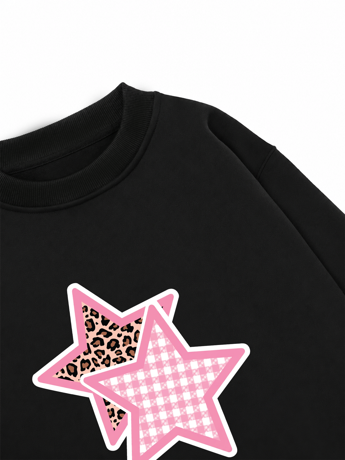 Áo Sweater Nỉ Hai Da Leopard Star