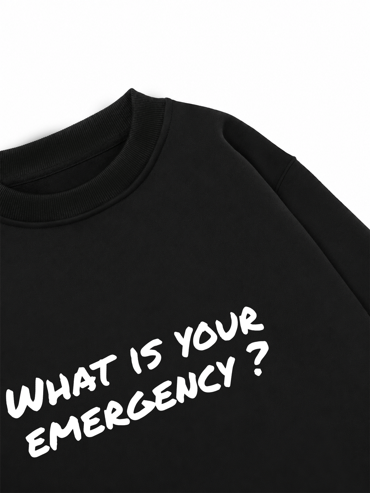 Áo Sweater Nỉ Hai Da Car What Is Your Emergency