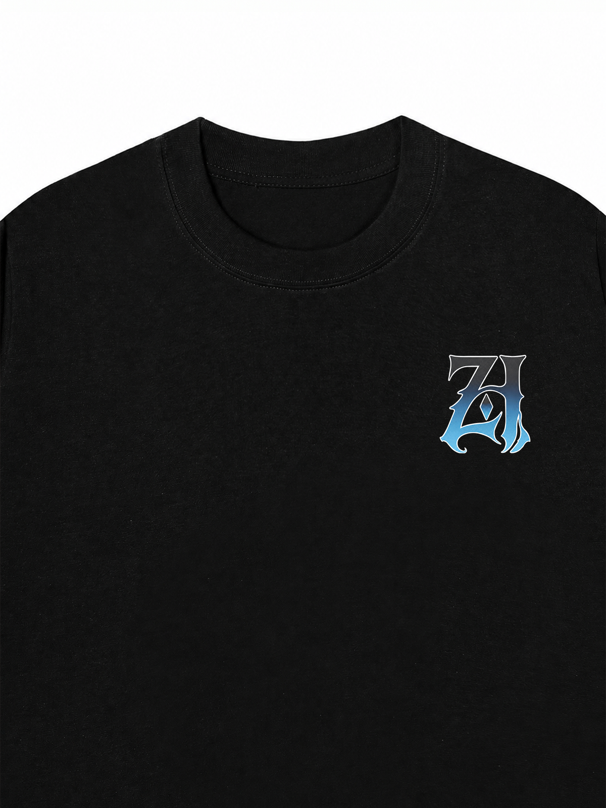 Áo Thun Relaxed Fit Hidden Meaning Zillion Black Blue Bandana