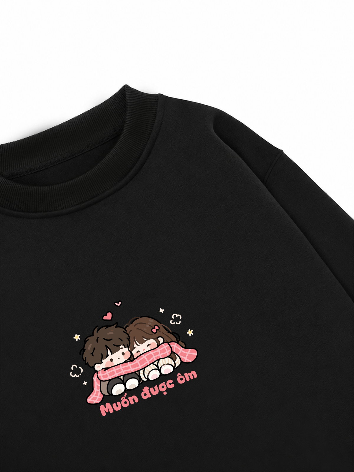 Áo Sweater Nỉ Hai Da Muốn Được Ôm