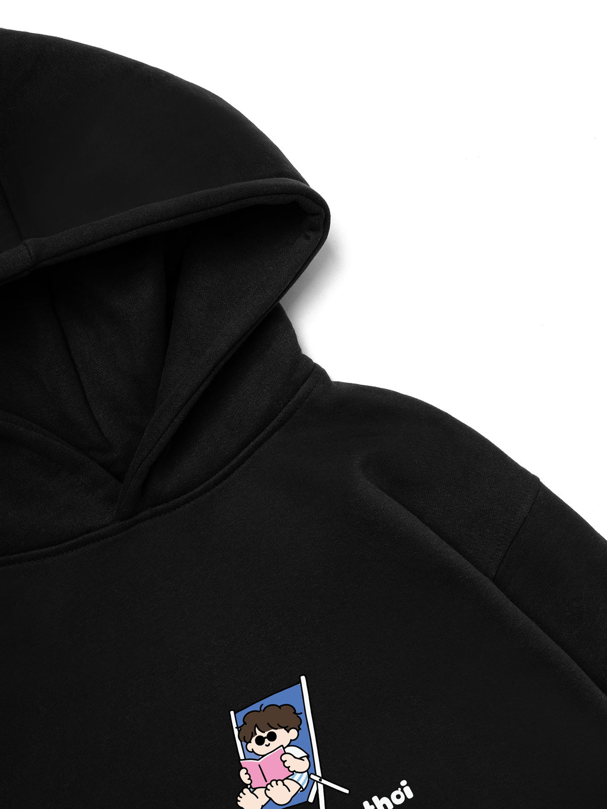 Áo Hoodie Nỉ Hai Da Thích Thảnh Thơi