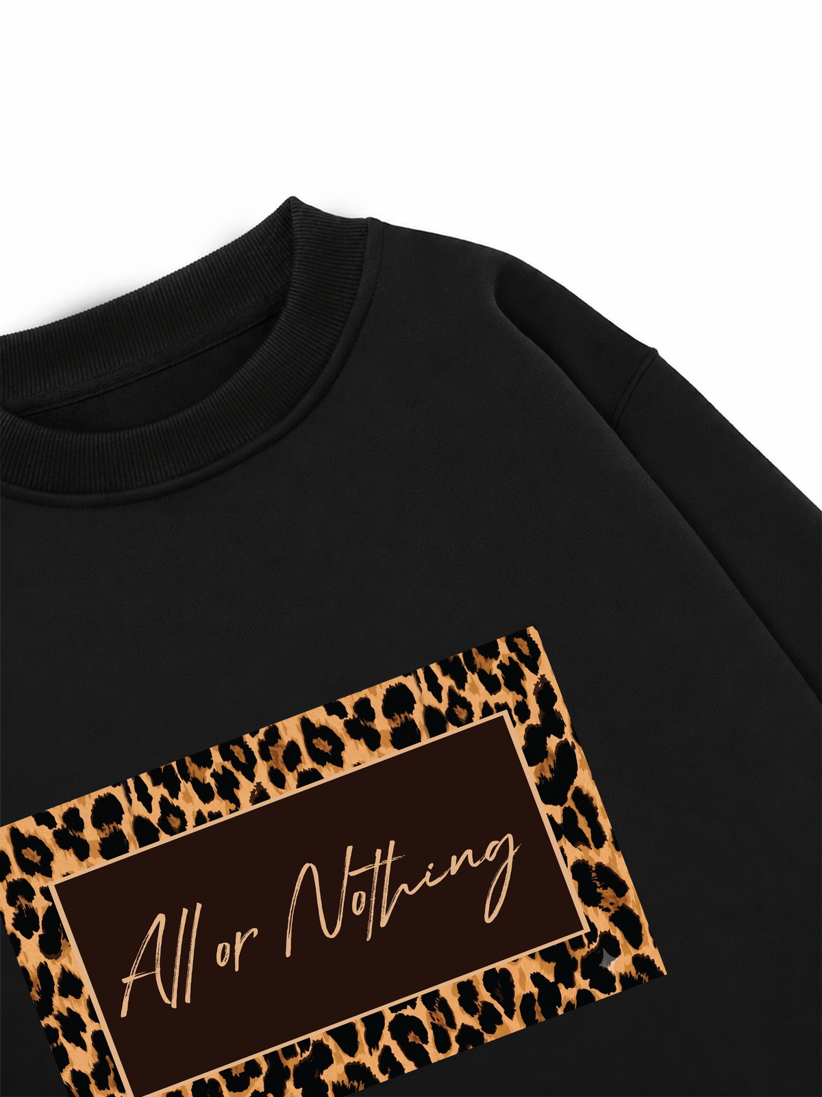 Áo Sweater Nỉ Hai Da All Or Nothing