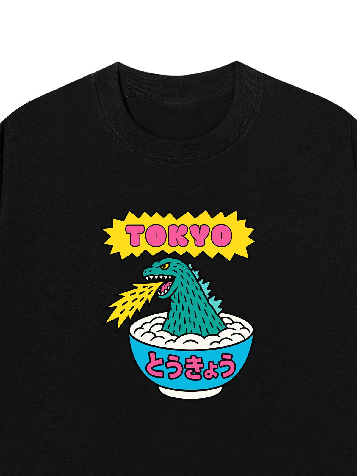 Áo Thun Relaxed Fit Tokyo Kaiju Ramen