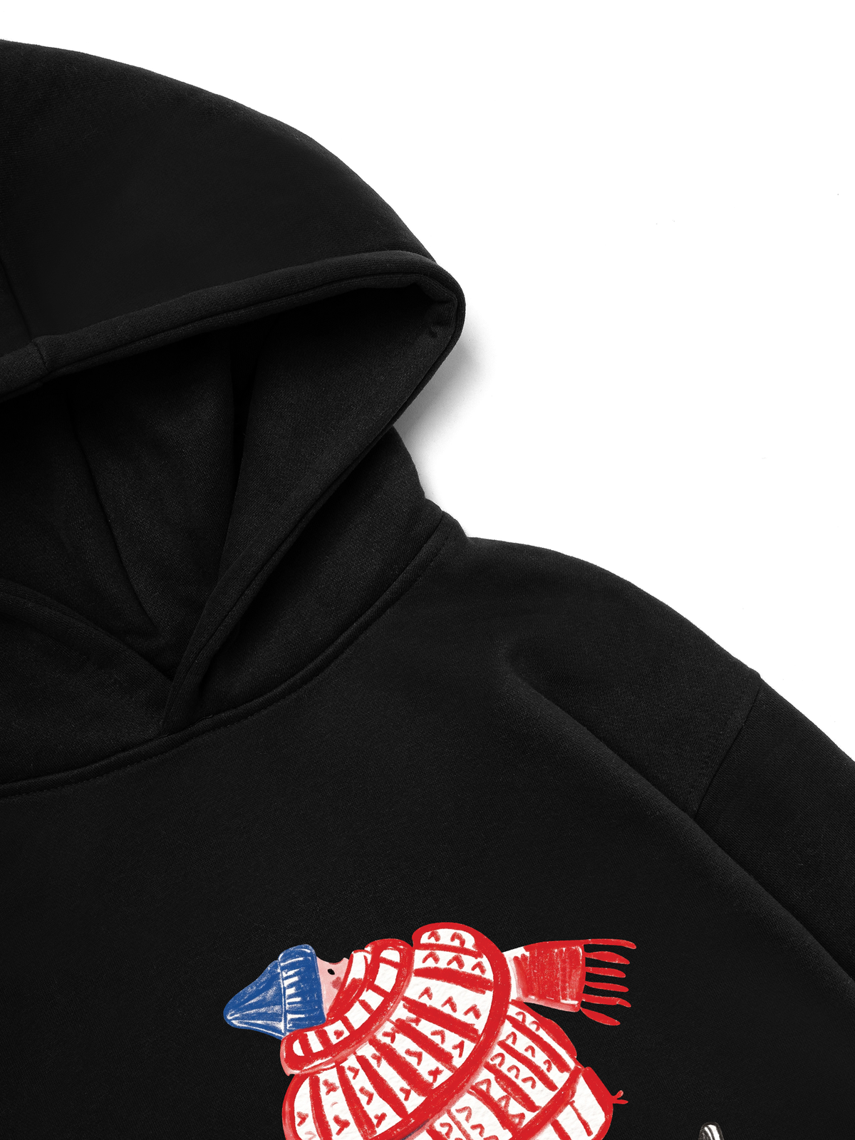 Áo Hoodie Nỉ Hai Da Wrapped Up