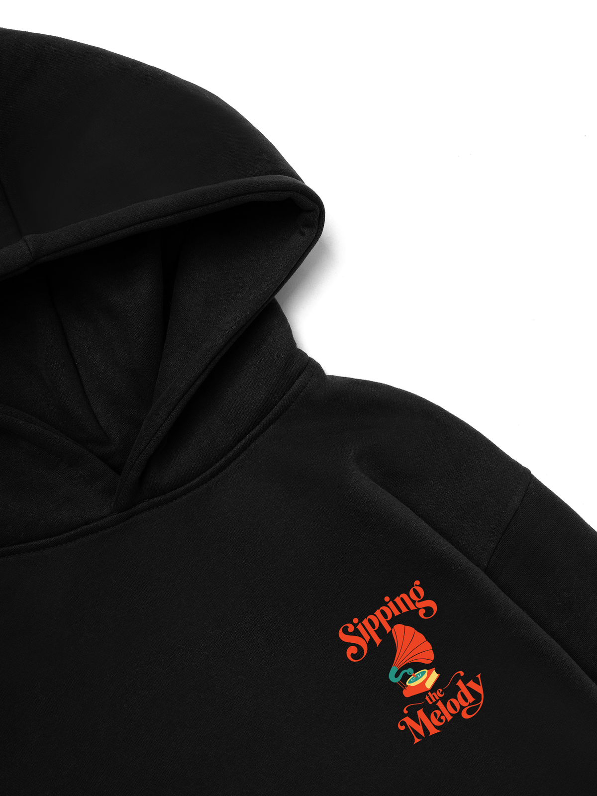 Áo Hoodie Nỉ Hai Da Sipping The Melody