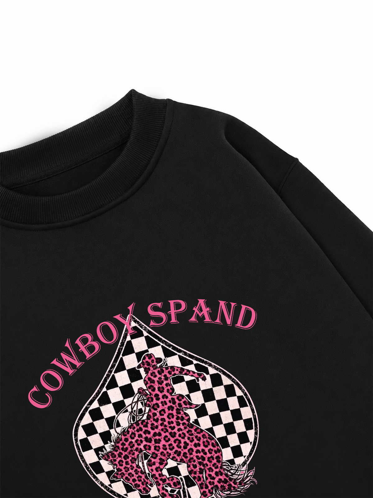 Áo Sweater Nỉ Hai Da Cowboy Spand