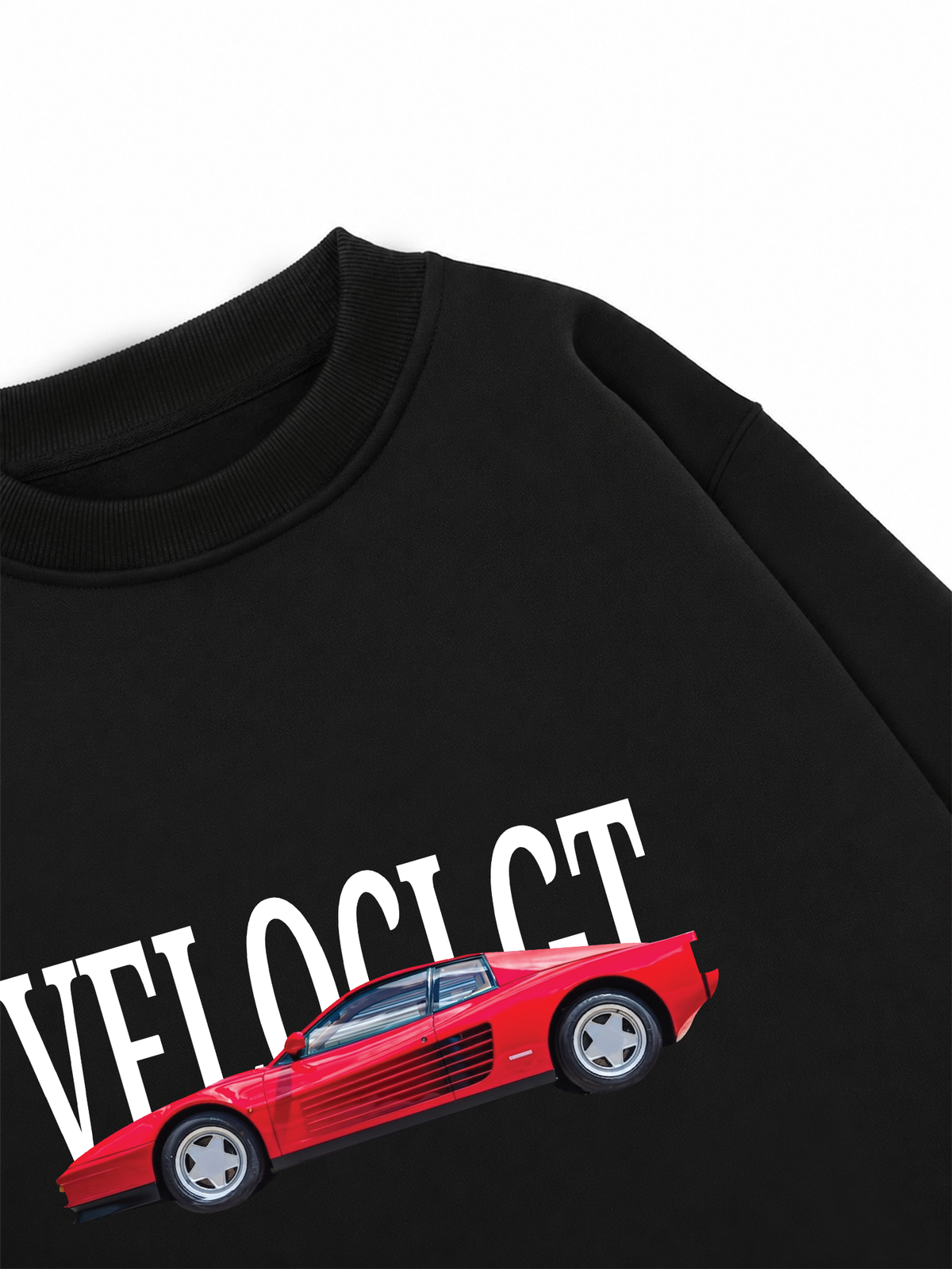 Áo Sweater Nỉ Hai Da Car Veloci GT F40